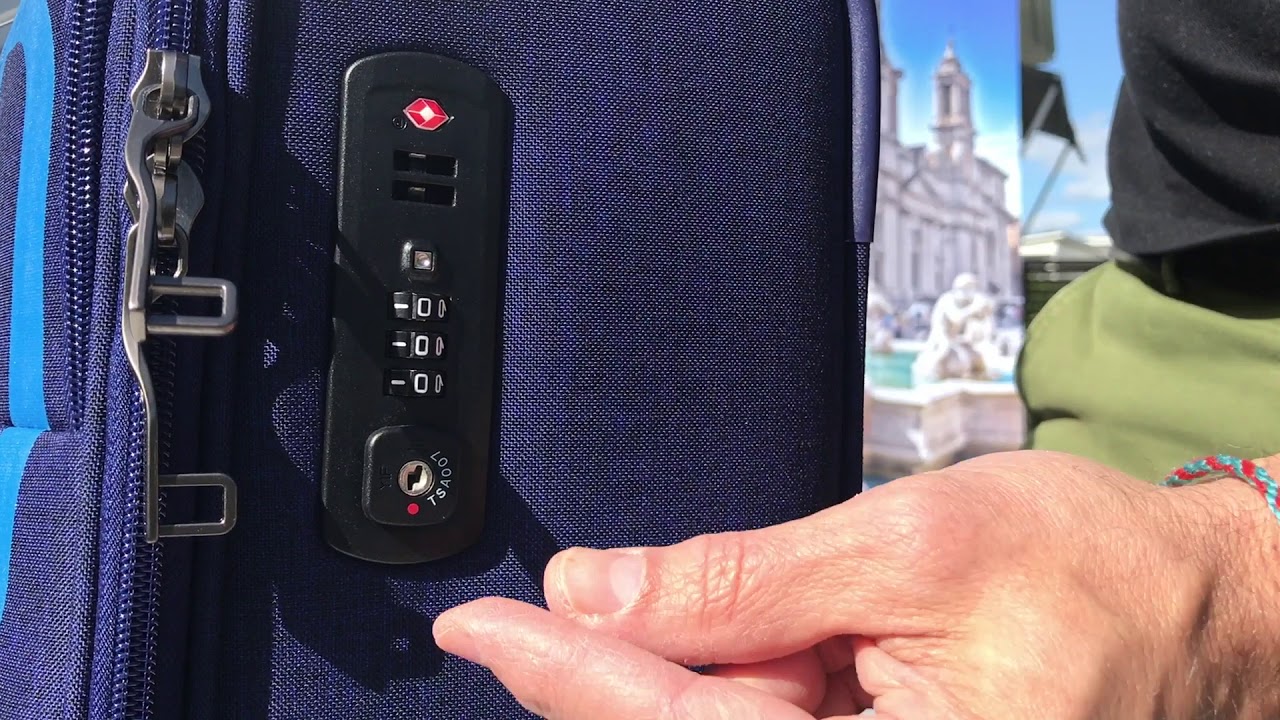 Conwood Pulse - TSA Lock Demo and Installation of Personal Code