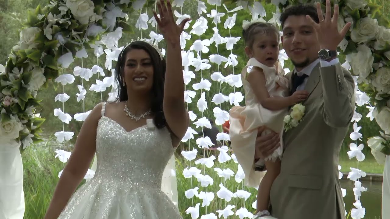 huwelijk Sheyenna Ramadhin en Manolito Perreira