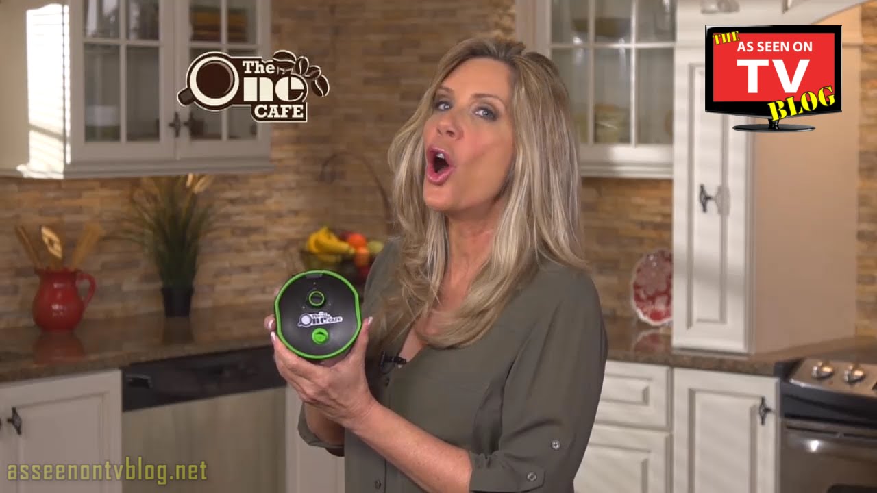 The One Cafe Commercial As Seen On TV | Buy The One Cafe As Seen On TV Single Cup Coffee Brewer