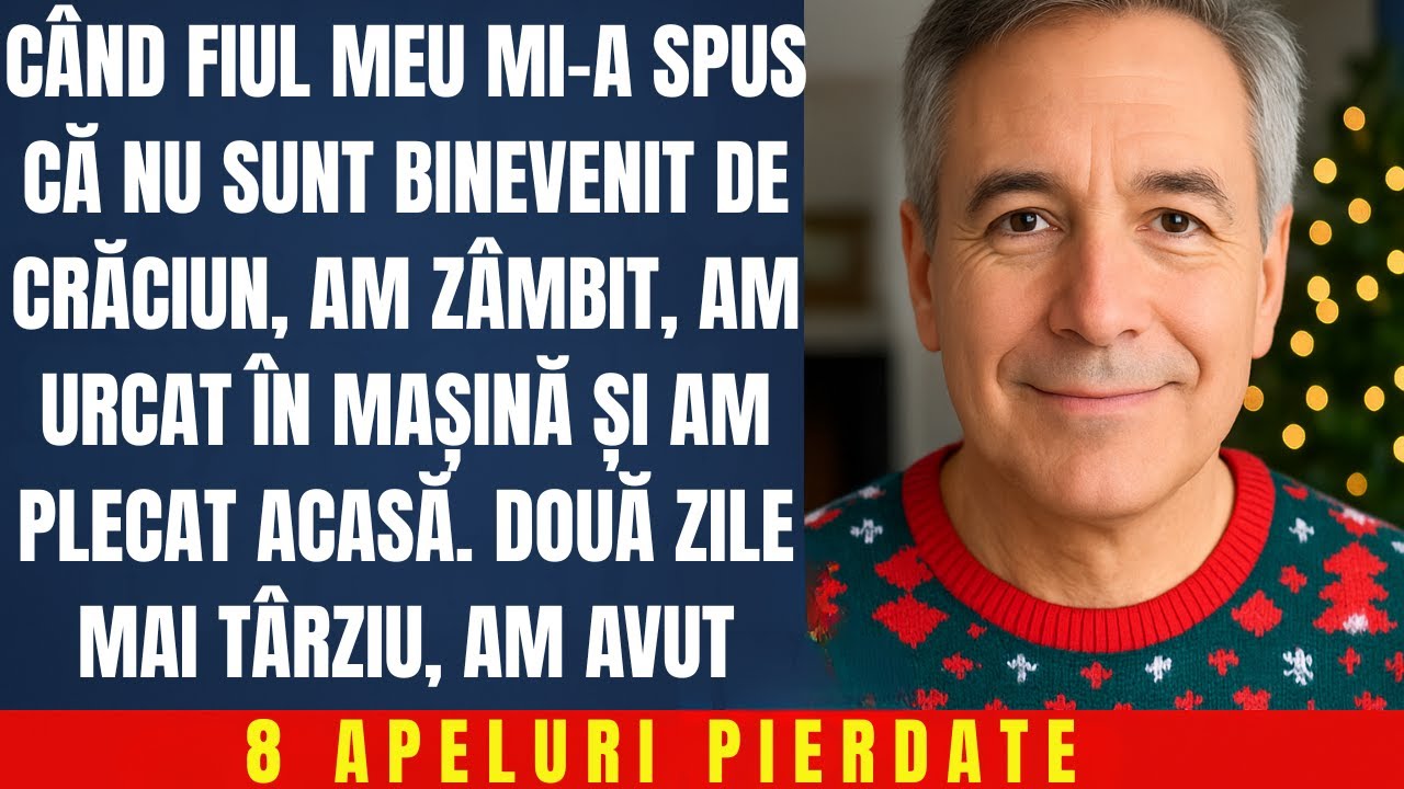 FIUL MEU m-a respins de Crăciun… 💔 așa că am anulat IPOTECA