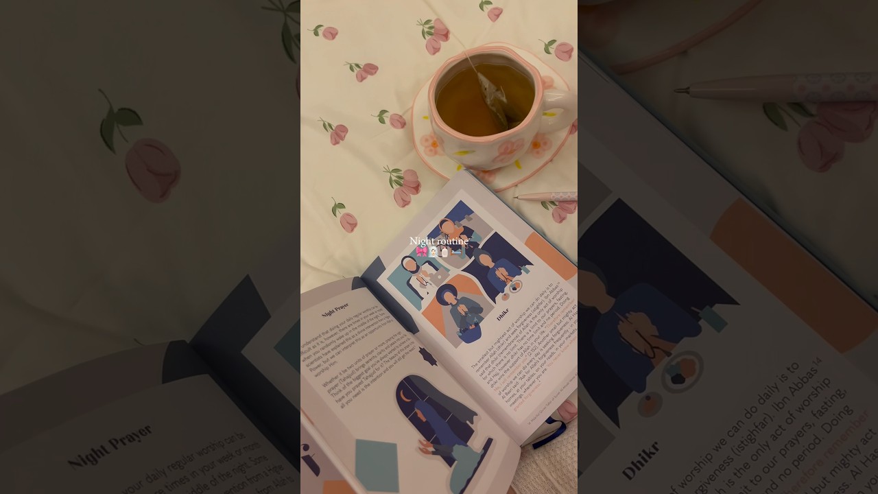 Night routine🌙