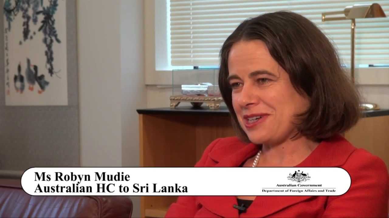 Ms Robyn Mudie, Australian High Commissioner to Sri Lanka
