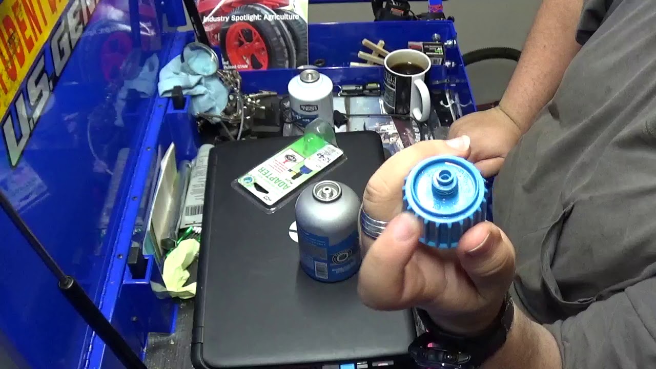 PSA on R134a can adapter