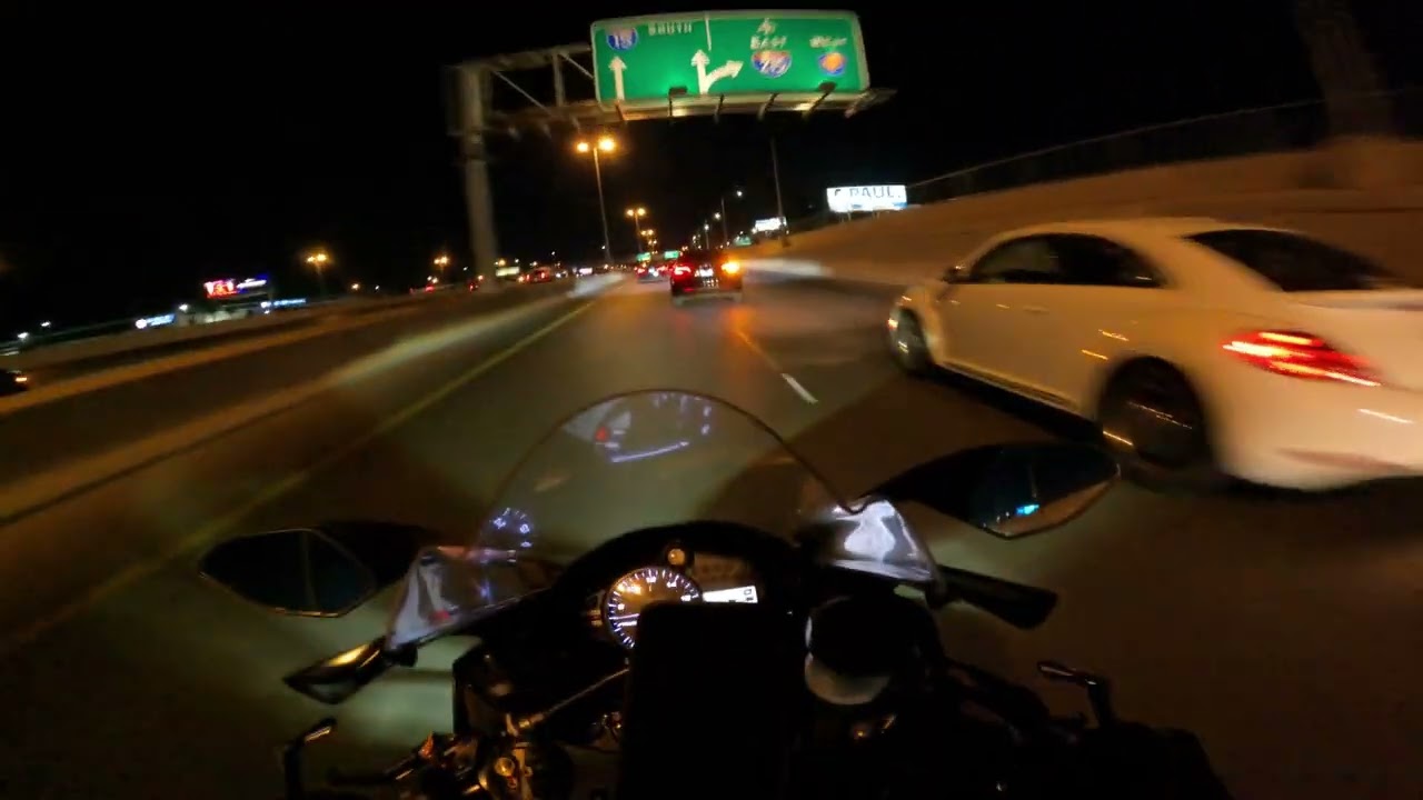 YAMAHA R6 NIGHT RIDE (FASTER THAN GPS)
