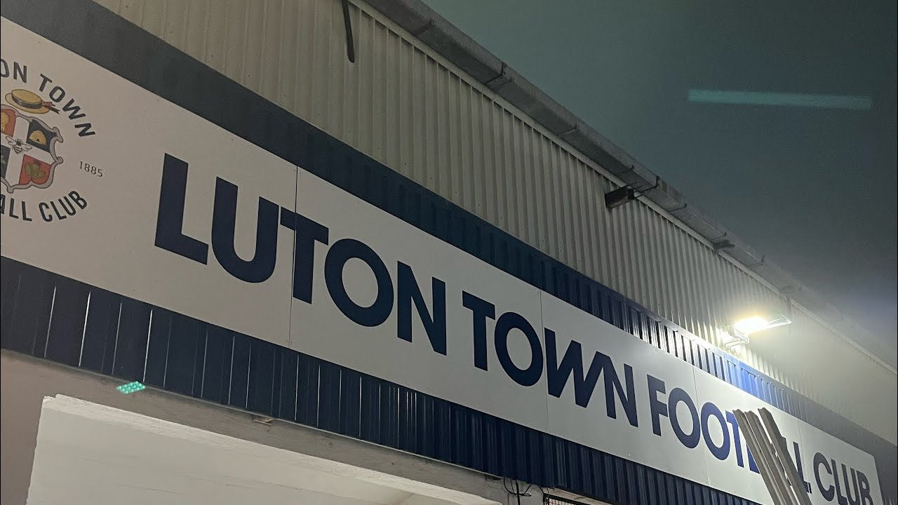 Luton V Northampton EFL trophy cup. We’re going to Wembley. ￼