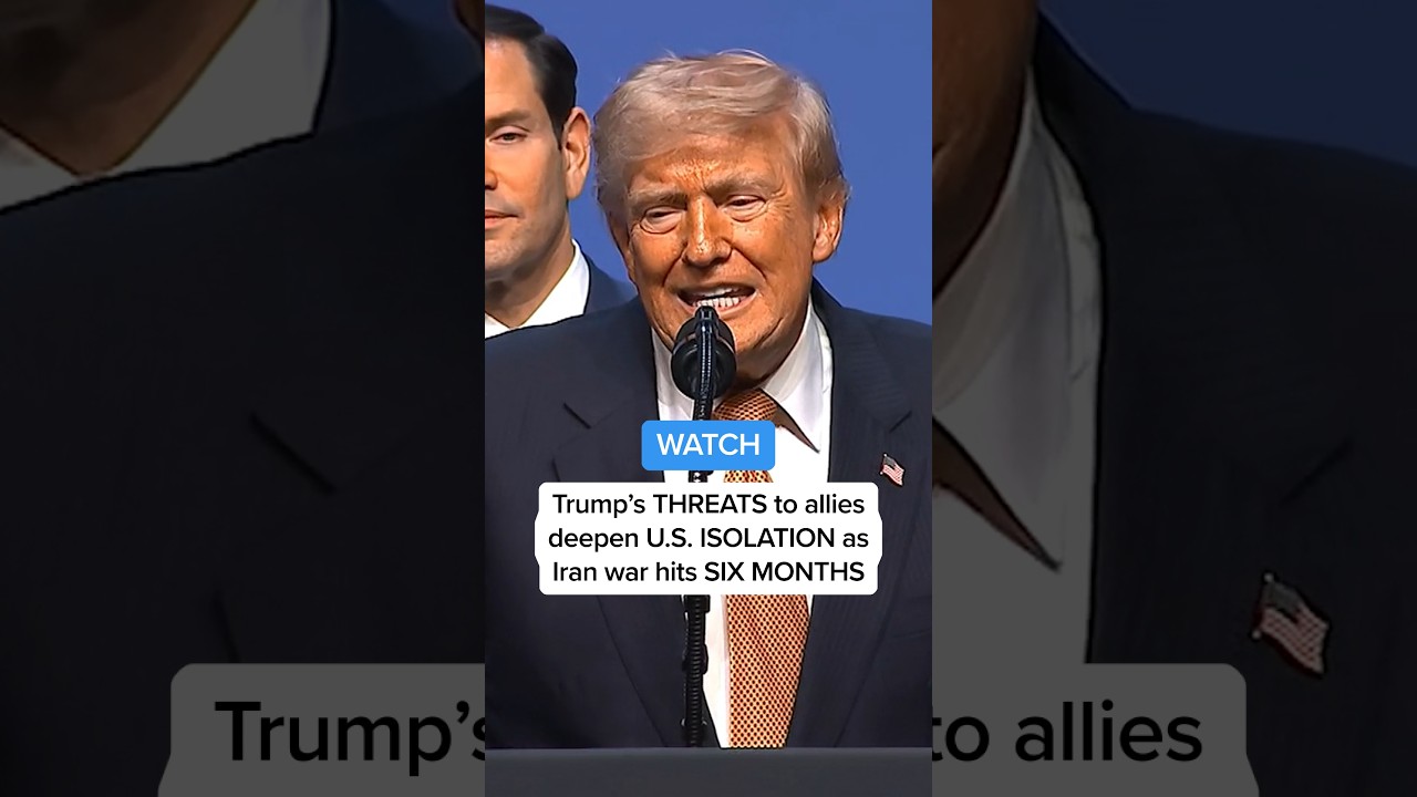 WATCH: Trump&rsquo;s THREATS to allies deepen U.S. ISOLATION