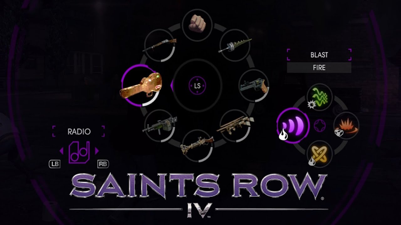 Saints Row 4 - All Guns & Weapons / Maximum Upgrade [XBOX360/PS3]