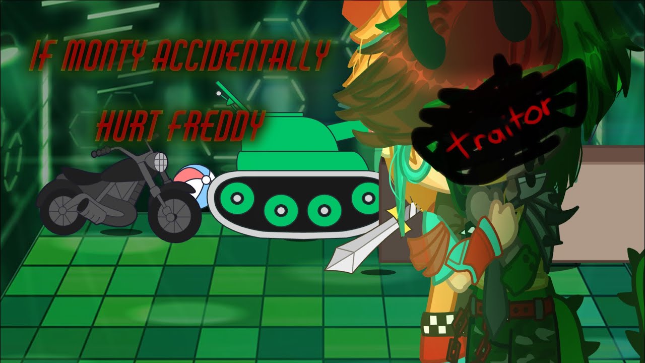 If Monty accidentally hurt Freddy // Gacha // Security Breach Fnaf
