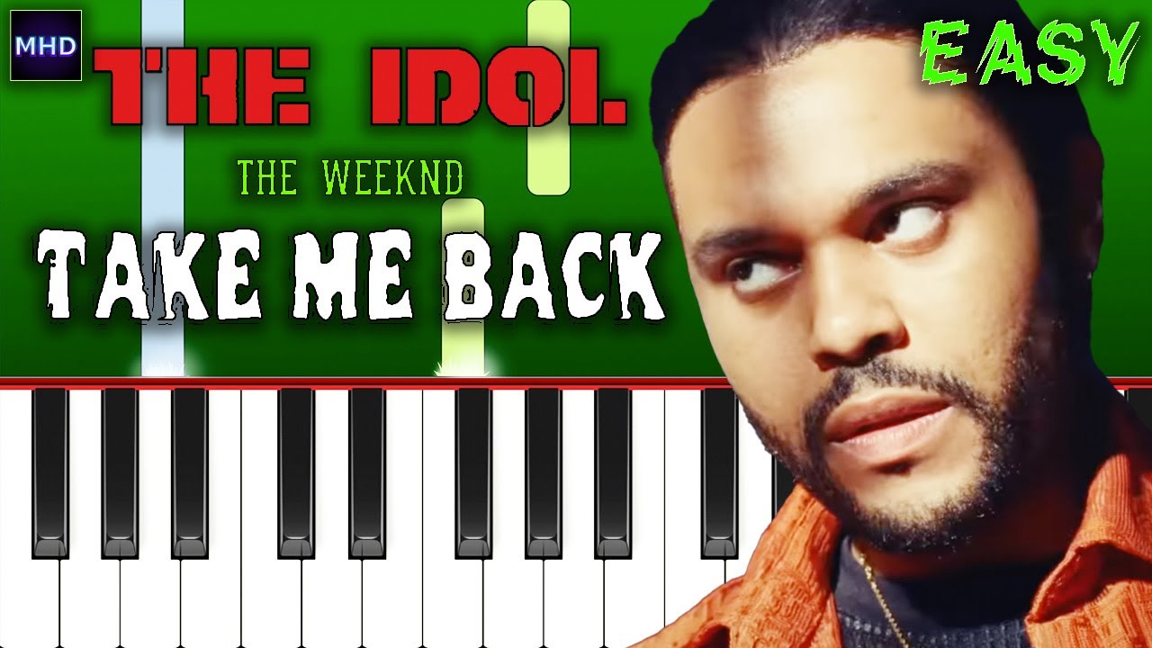 The Weeknd - Take Me Back - Piano Tutorial [EASY] (From The Idol)