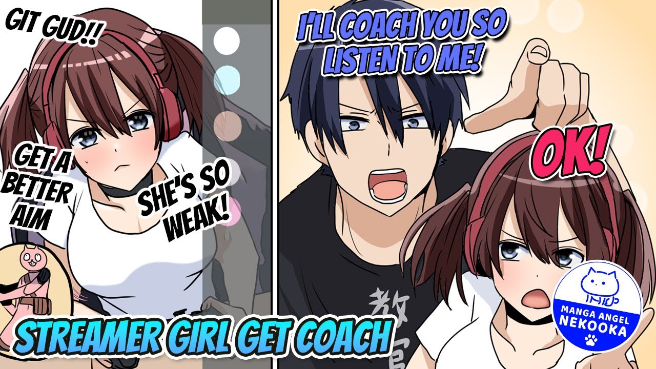【Manga】A man who experienced real-life battlefields tutors a lousy gamer until she masters FPS games
