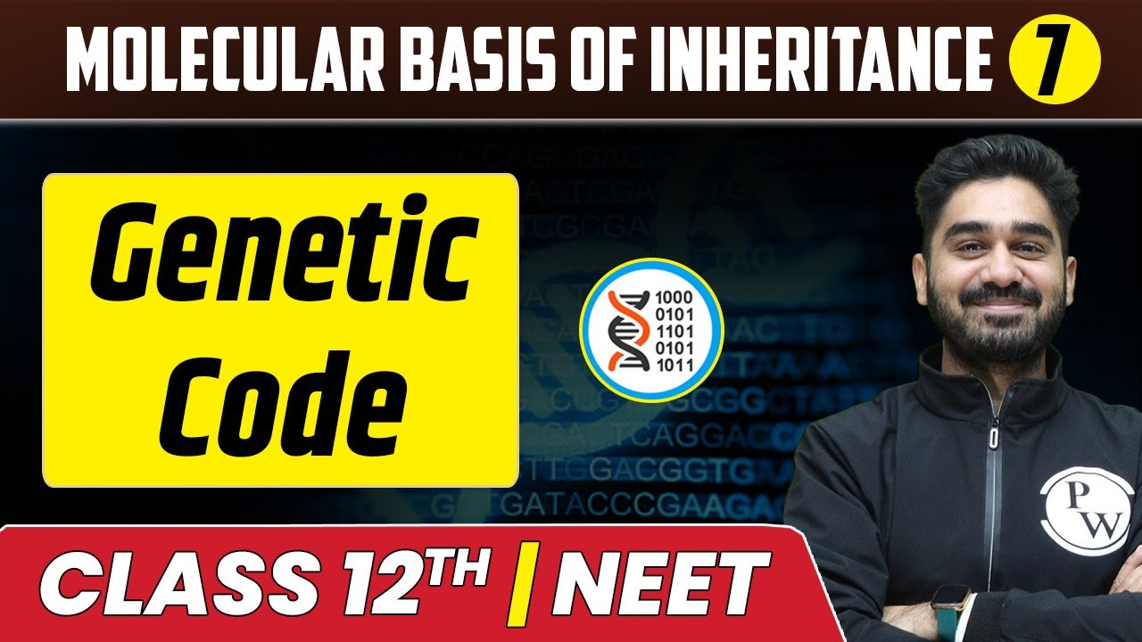 Molecular Basis Of Inheritance 07 | Genetic Code | Class 12th/NEET