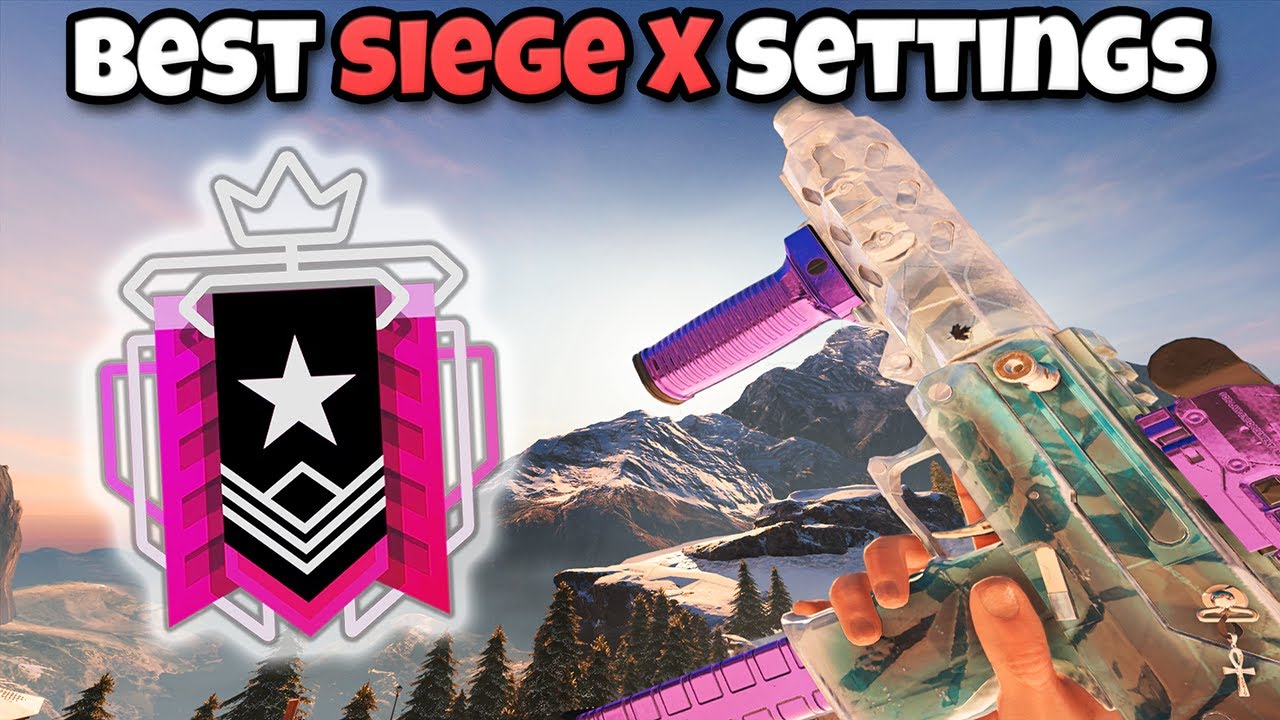 BEST Siege X Settings - (full guide)