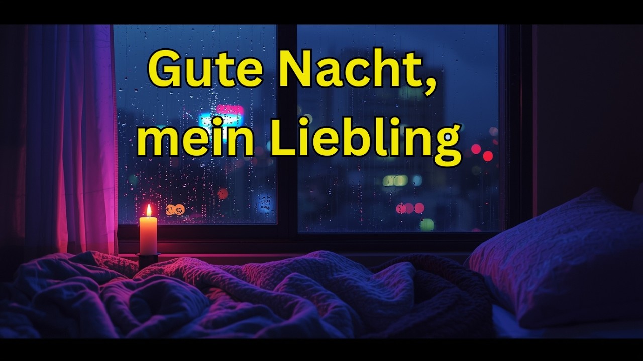 Gute Nacht, mein Liebling –❤️ Ein Versprechen für die Ewigkeit ✨