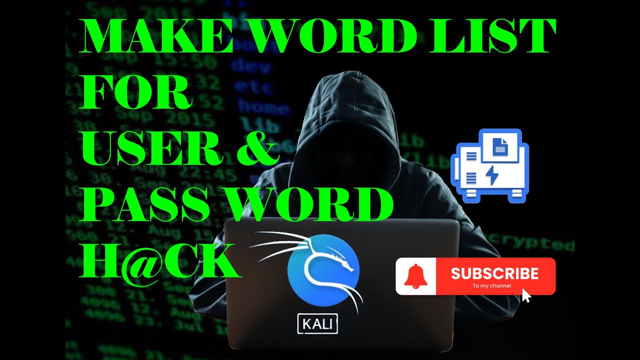 Create a Wordlist with Crunch: Kali Linux Tutorial for Beginners