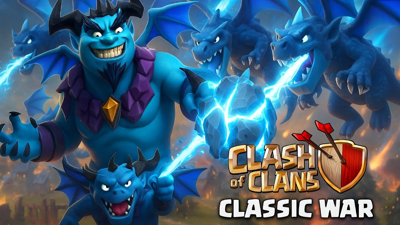 CLASSIC WAR 🔥: E-DRAGON ATTACK IS ALL I KNOW 😂