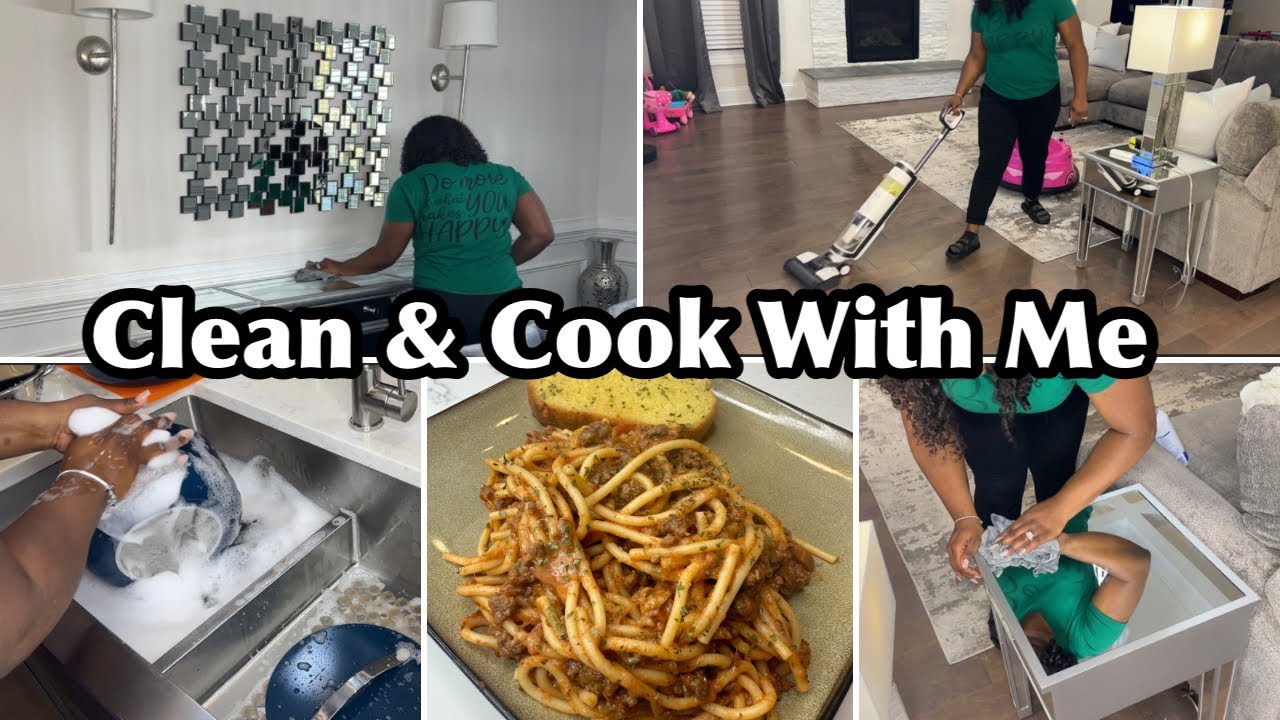 CLEAN & COOK WITH ME| EXTREME CLEANING MOTIVATION