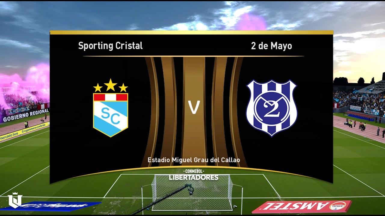 Sporting Cristal vs 2 de Mayo ● Copa Libertadores ● Gameplay Pes 2021