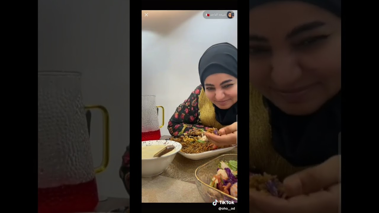فطور 3 يوم رمضان شيخه الماجد 😍🌙