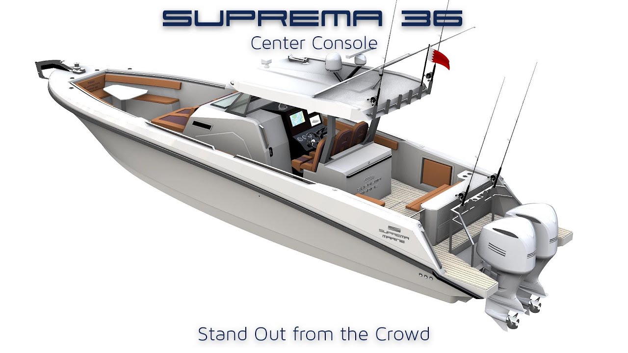 Suprema 36 Center Console pleasure boat - G2