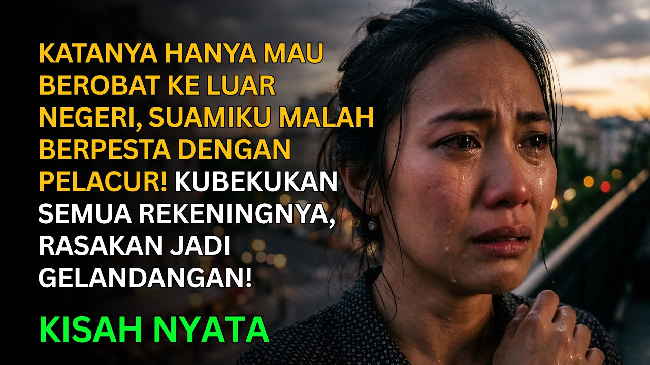 SUAMIKU BERLIBUR DENGAN GUNDIK, KUBUAT DIA JADI GELANDANGAN!