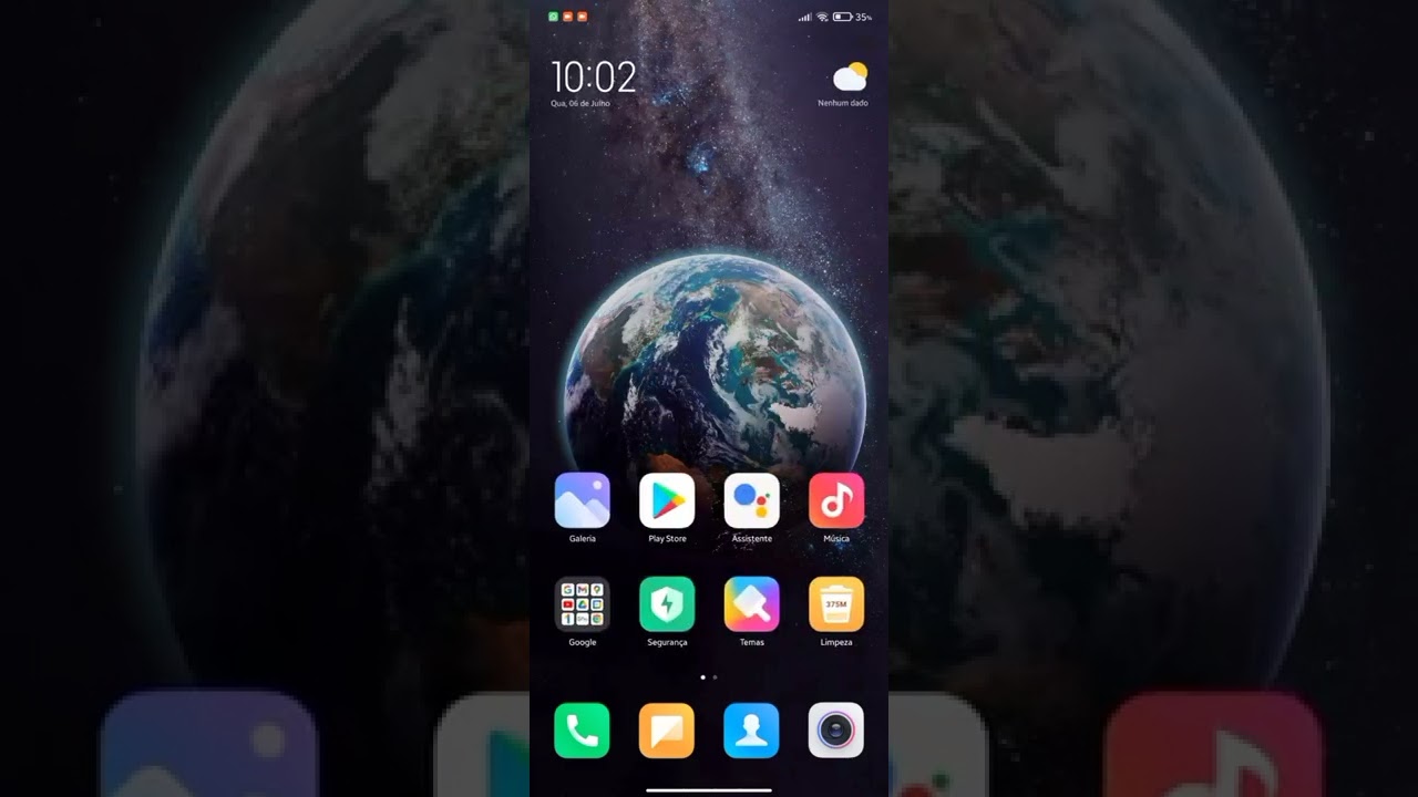 atualização do redmi 9A pra MIUI 12.5😉