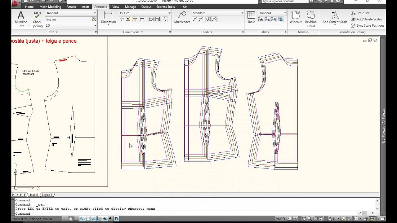 #Aula 20 - Curso Modelagem Tecido - Técnicas de AMPLIAÇÃO de MOLDES