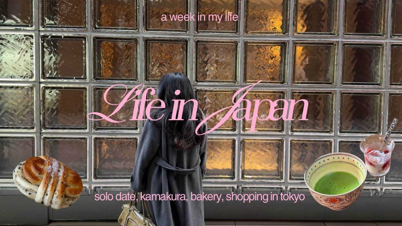 japan vlog ★ solo date in kamakura, new bakery, shopping in tokyo