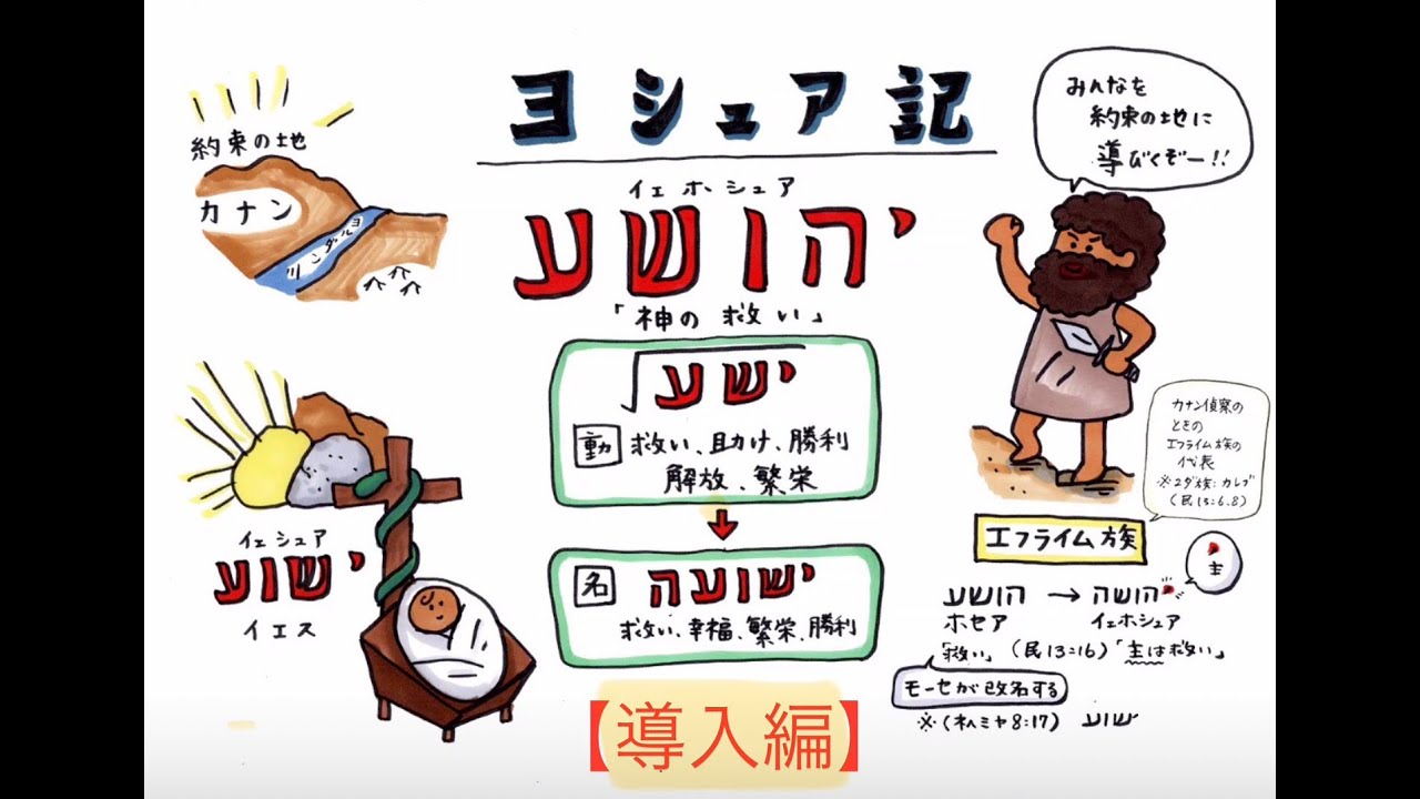 ヨシュア記①【導入篇】
