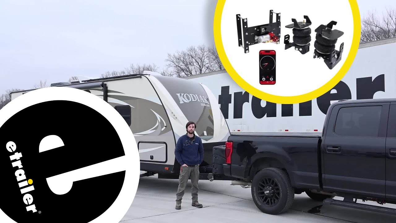 Firestone Ride-Rite Air Bags with Easy Mount Compressor Install - 2022 Ford F-250 Super Duty