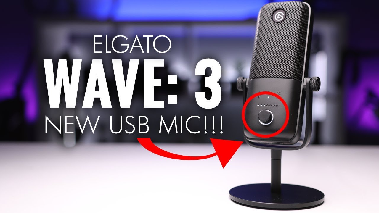 Elgato Wave 3 USB Microphone | Project Wave