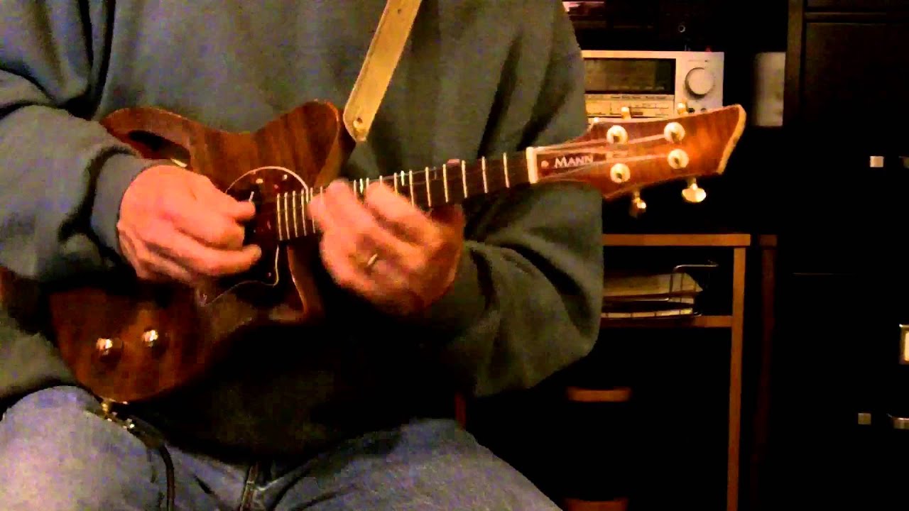 Jazz Mandolin - When Sunny Gets Blue played by Pete Martin