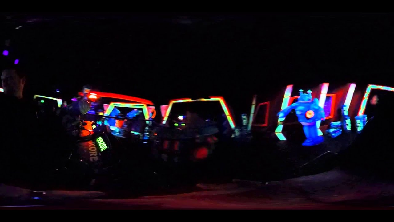 Buzz Lightyears Laser Blast Disneyland Paris March 2016 360 Video