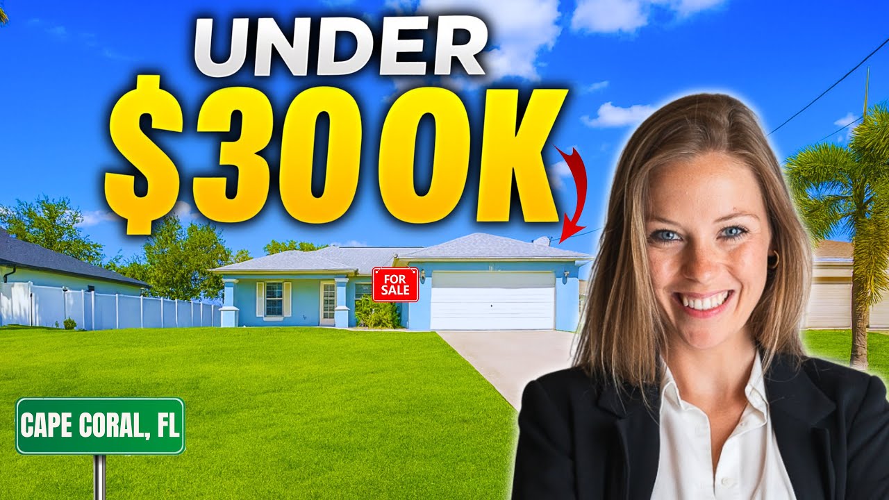 What $299,000 Buys You in Cape Coral Florida | Affordable Home Tour