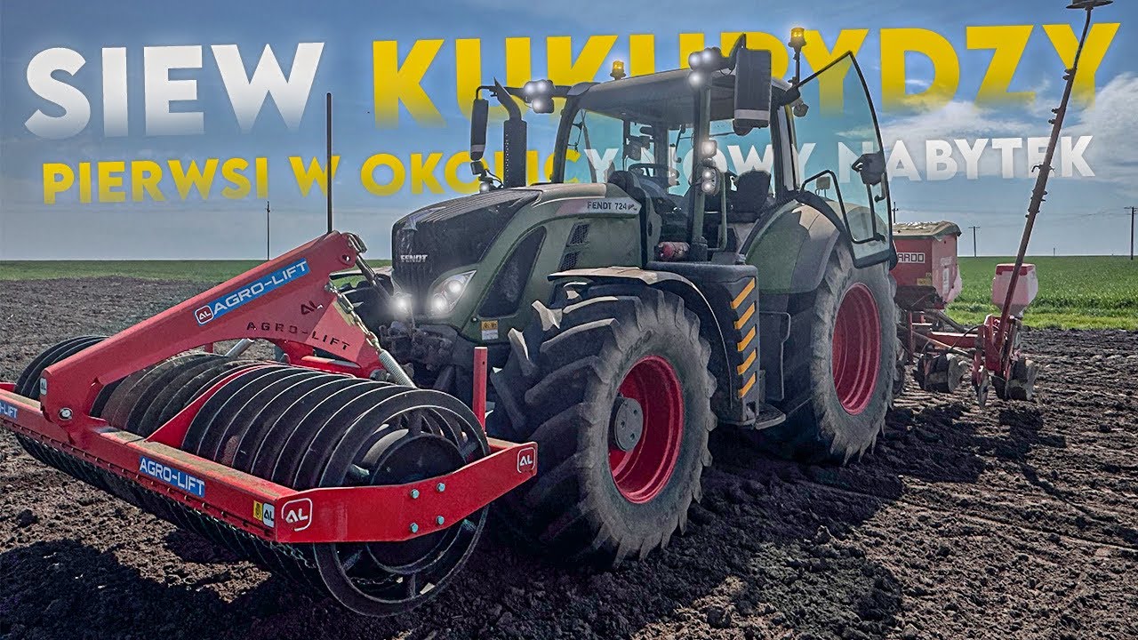 🌽🇵🇱JEDYNY TAKI ZESTAW W OKOLICY🌽🇵🇱Siew Kukurydzy 2025|UR.Owczarczyk|Fendt&Gasprardo|