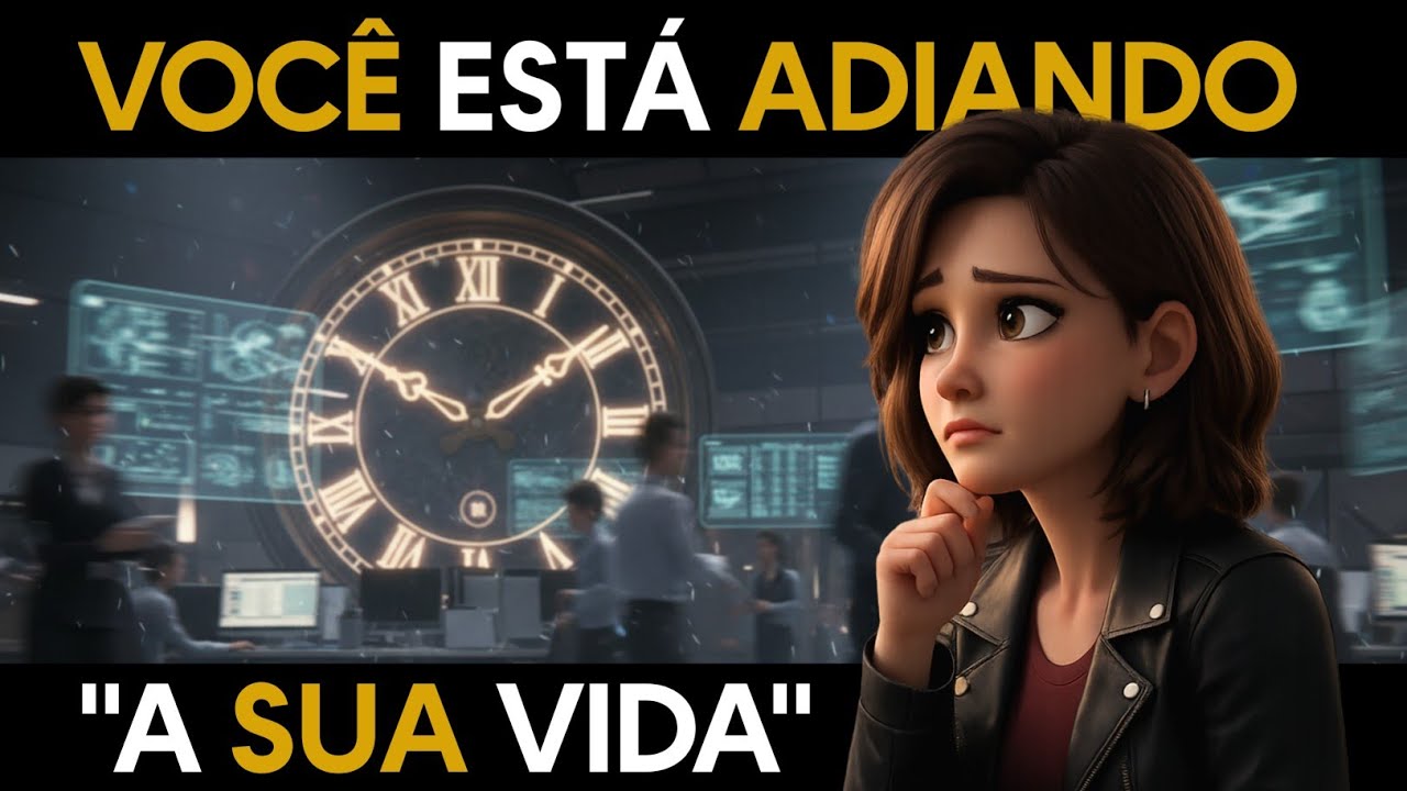 Assista por 10 MINUTOS e nunca mais deixe nada para amanhã! DESTRUA O CICLO DA PROCRASTINAÇÃO 