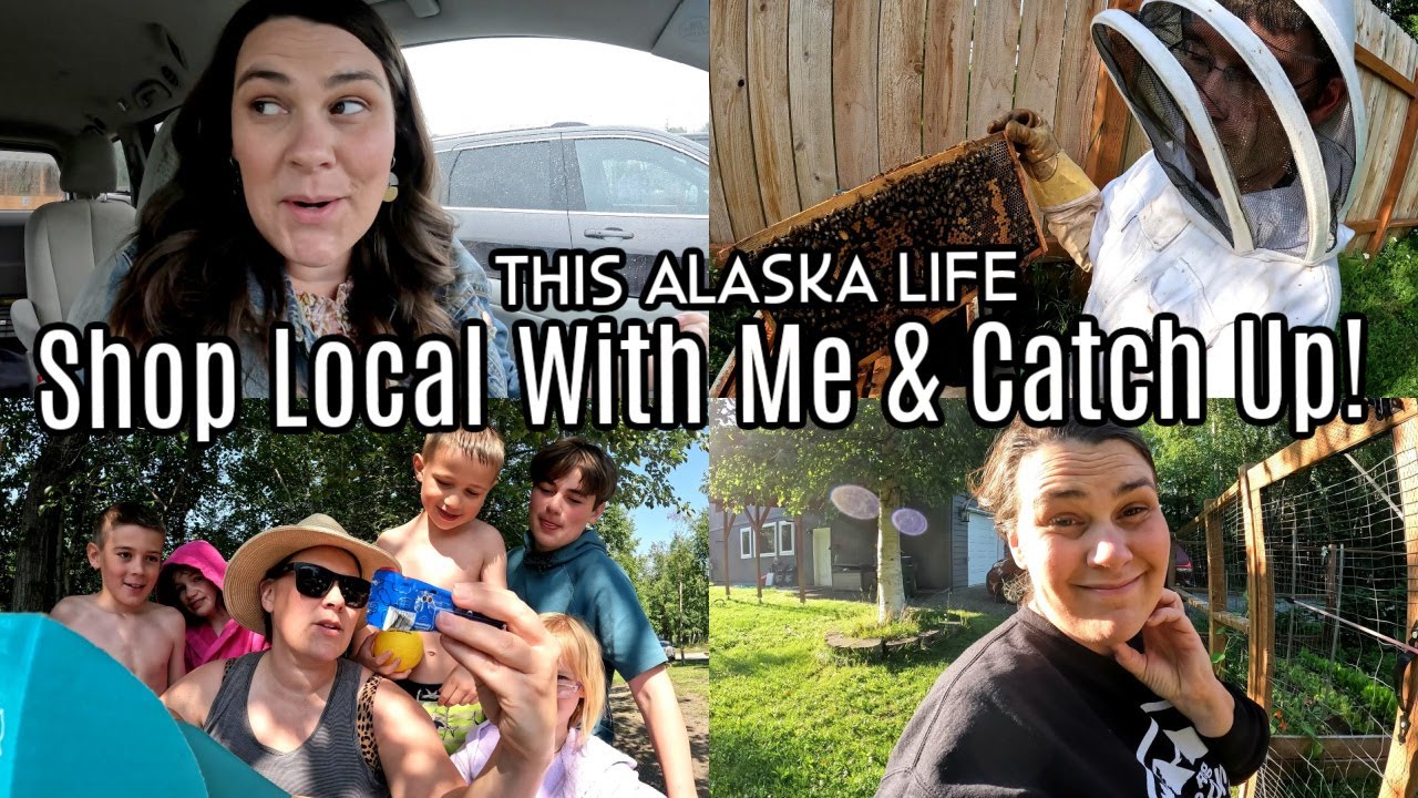 Shop Local W/ Me | Beehive & Garden Update | International Treats from TryTreats | This Alaska Life