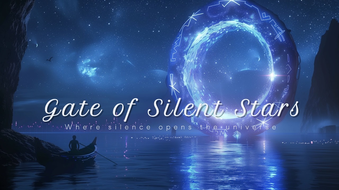 The Gate of Silent Stars | 1 Hour of Cosmic Ambient & Ocean Stillness for Relaxation and Meditation