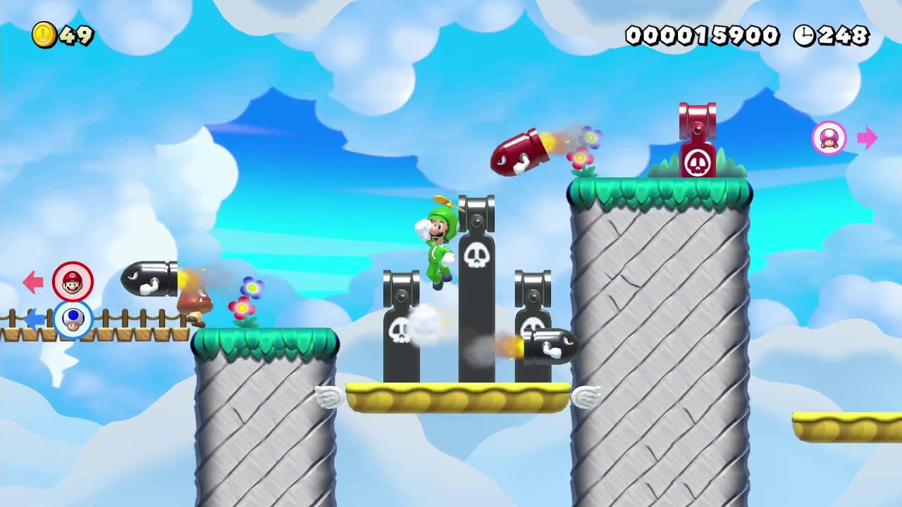 【マリオメーカー2】  みんなでバトル