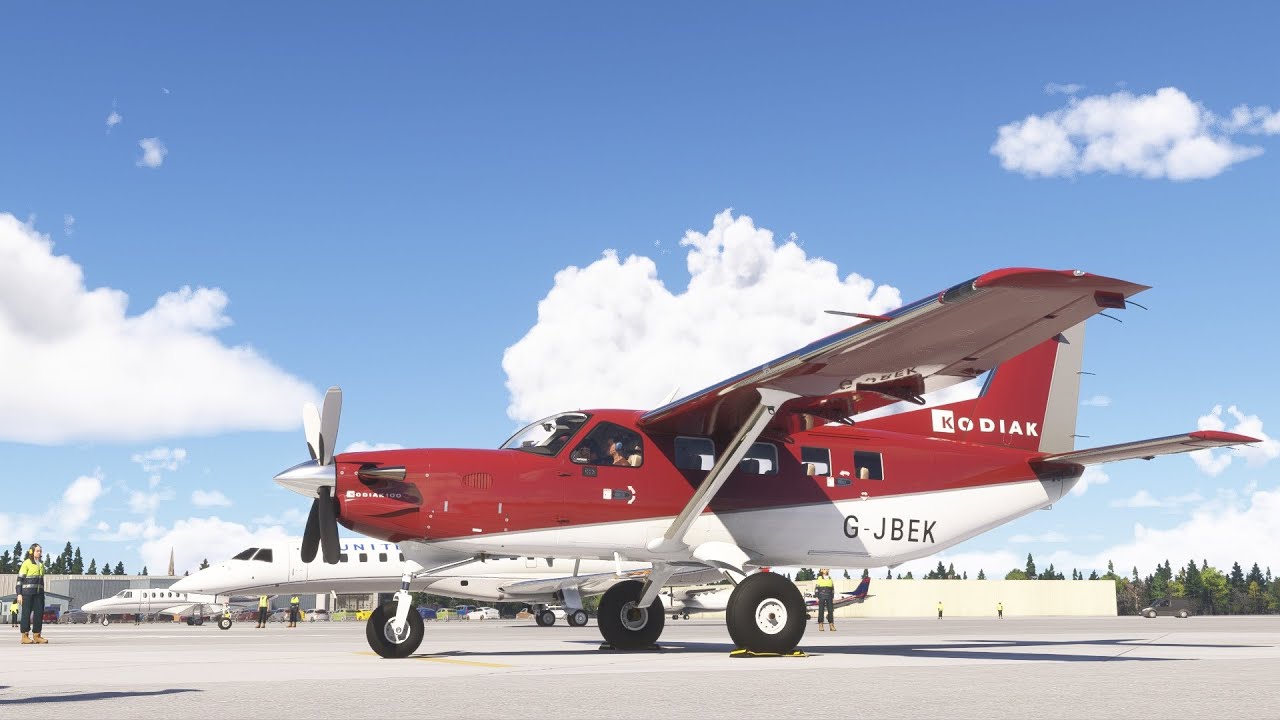 First look at an old friend - the SimWorks Studios Kodiak 100 Series II in Flight Simulator 2024