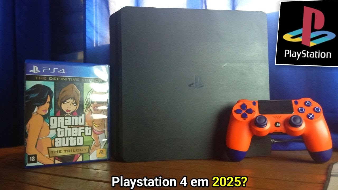 COMPREI UM PS4 PARA MEU SETUP EM 2025!!! Valeu a Pena????