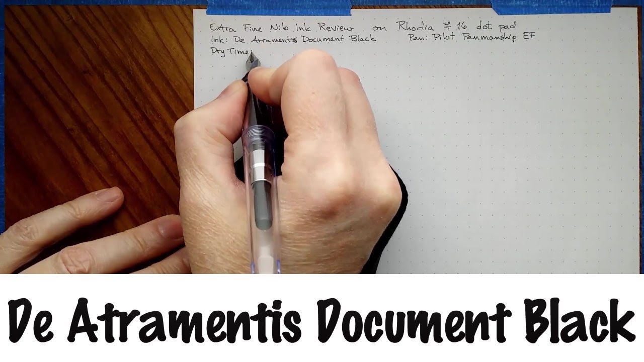 De Atramentis Document Black