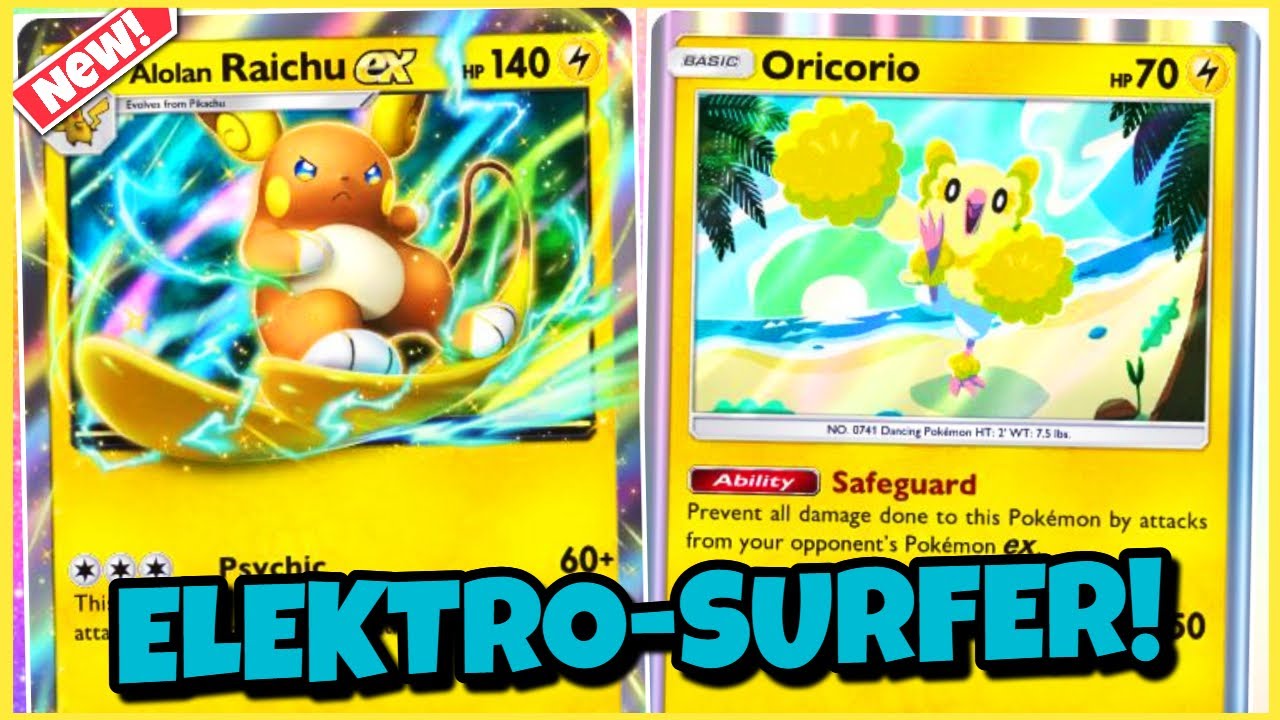 Dieses Deck ZERSTÖRT Pokémon mit zu viel Energie! Alolan Raichu EX!