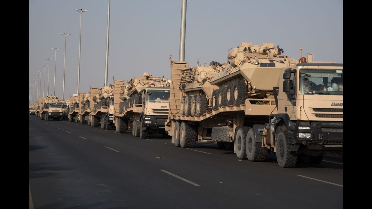 ‏طلائع إضافية من قوات الحرس الوطني تصل نجران ‏وقودها الإيمان وشعارها النصر أو الشهادة