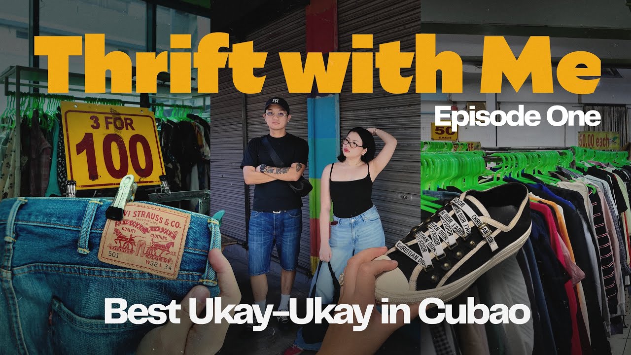 MANILA VLOG: Thrift with Me in CUBAO Ep1 🇵🇭 Best Ukay-Ukay Designer Finds & Deals! | The Sierra’s