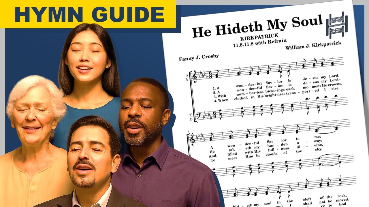 He Hideth My Soul | Fanny Crosby Hymn | Db Major