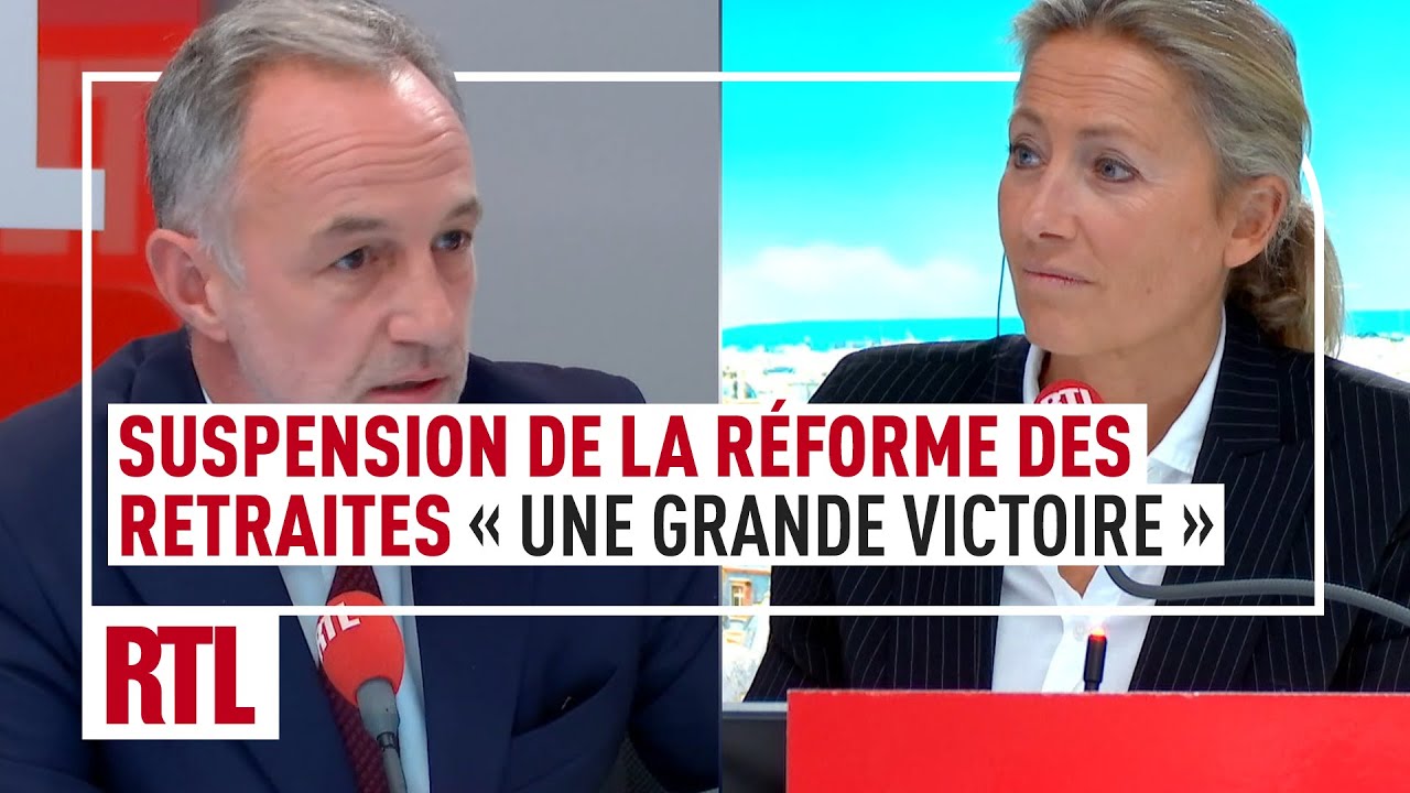 Suspension de la réforme des retraites : 