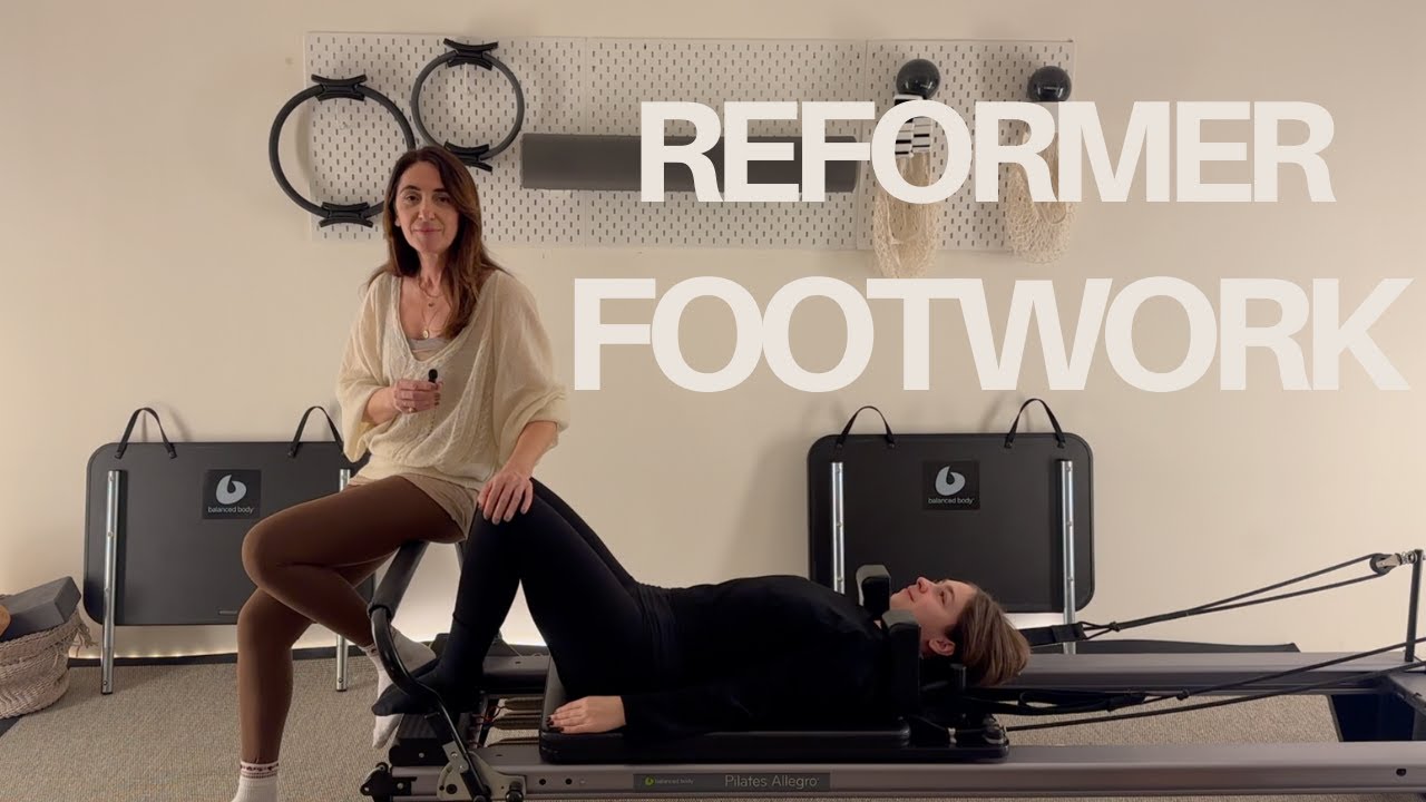 Διδασκαλία Basic Footwork στο Pilates Reformer
