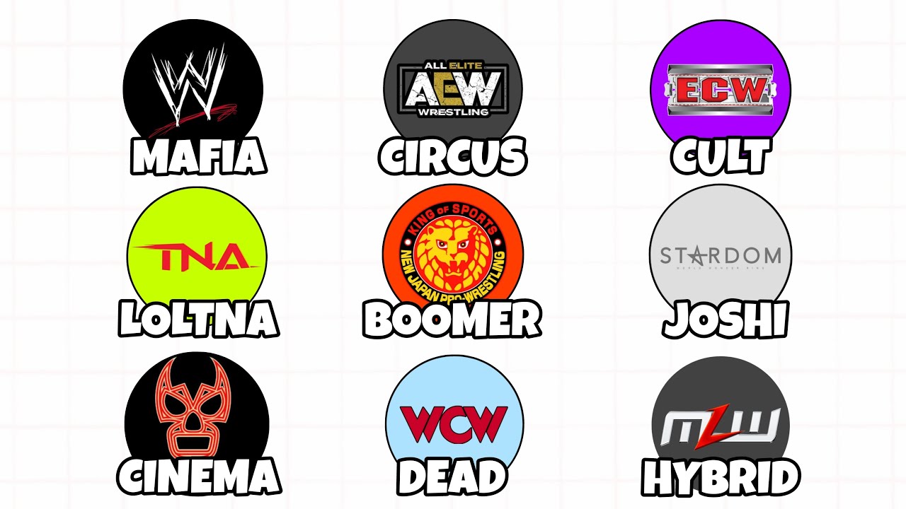 Every Pro Wrestling Company Explained in 11 Minutes