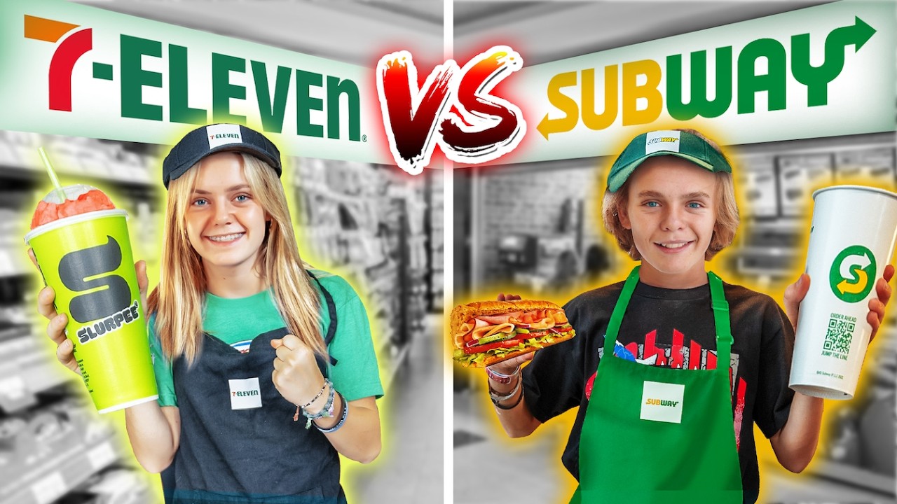Мы открыли настоящее метро и 7-Eleven в нашем доме!