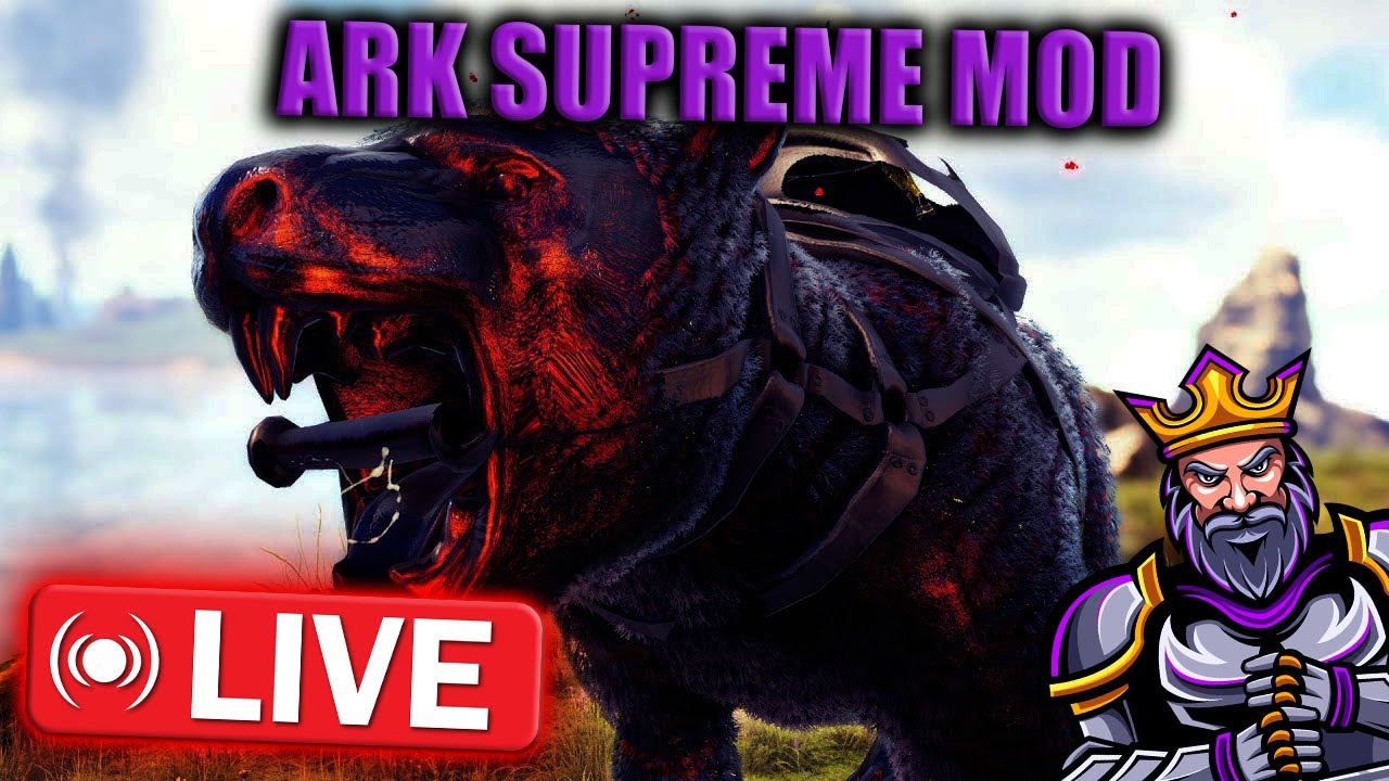 🔴LIVE - ARK: SUPREME MOD -  UȘOR SPRE PRIMU^ BOSS  - !!!
